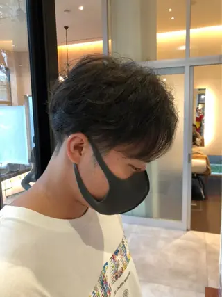 パーマ メンズ 松林 大暉のヘアスタイル