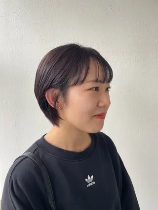 ショート 木村 架音のヘアスタイル