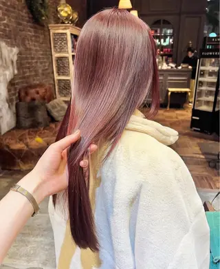 ロング カラー Belle 銀座5丁目店所属・Maki /Jr.スタイリストのヘアスタイル
