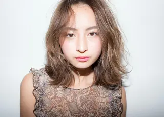 ミディアム パーマ カラー 美容歴20年美髪特化 SerA代表森のその他イメージ