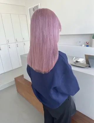 ロング カラー runa|color × straightのヘアスタイル