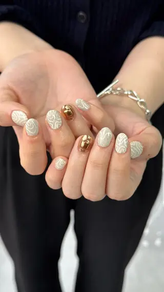 ネイル Momoka ネイリスト福岡/薬院のネイルデザイン