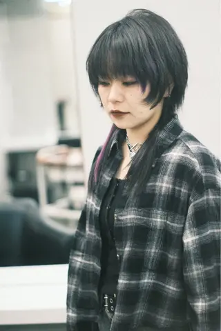 ミディアム カラー ヘアアレンジ 個性爆弾💣 ダブルカラー/ゆかのヘアスタイル