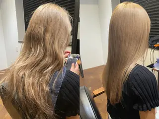 ロング ヘアアレンジ 🌈本物の髪質改善 森田涼平のヘアスタイル