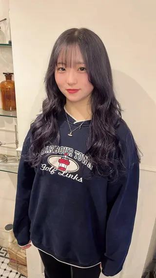 ロング カラー ROVER所属・美咲🤎 /艶カラー /ハイライトカラーのヘアスタイル