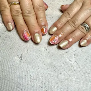 ネイル nail&eyelash mate所属・京都/東向日/桂 ayumiのネイルデザイン