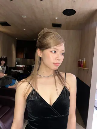 セミロング カラー 産休中です 艶カラー♡オカのヘアスタイル