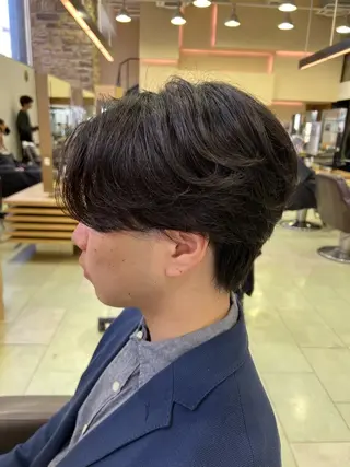 パーマ メンズ メンズカット/柏/韓 国/メンズパーマ航太のヘアスタイル