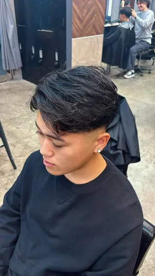 メンズ 渡 汐音のヘアスタイル