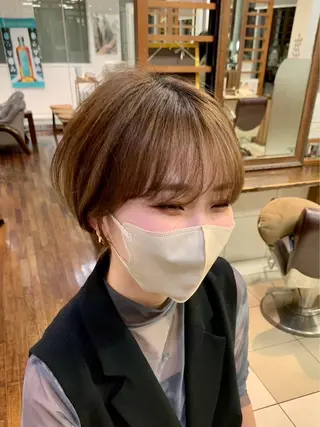 ショート 山口 寛生のヘアスタイル