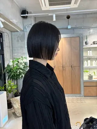 ショート リナ/名古屋/矢場町 カットモデルのヘアスタイル