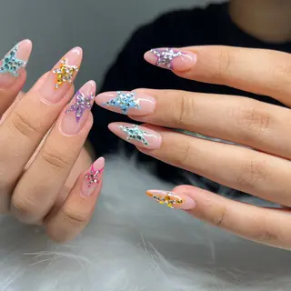 カラー AN NAのネイルデザイン