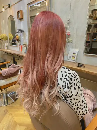 ロング カラー エクステ指名No.1 【店長】橘田のヘアスタイル
