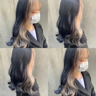 セミロング カラー 🤍透明感/韓国風 🤍サクラギヒトミのヘアスタイル