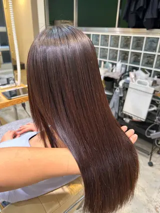 セミロング FILMS柏店所属・宮本 悠利のヘアスタイル