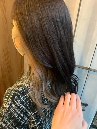 ロング 艶髪color💎髪 質改善ストレート大吉のヘアスタイル