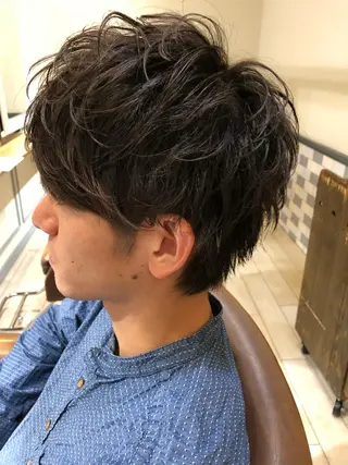 ショート メンズ特化 ナカネ カツヤのヘアスタイル