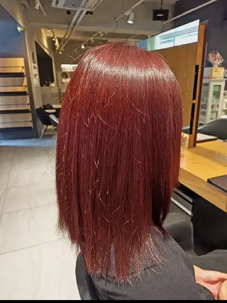 カラー 美容室Lee京橋店所属・Lee京橋店 ゆみかのヘアスタイル
