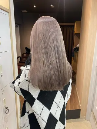 ロング カラー ♡韓国風ヘア 🐈♡MIHOのヘアスタイル