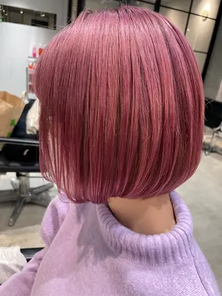 ミディアム F.所属・miku 🍑髪質改善サロンのヘアスタイル