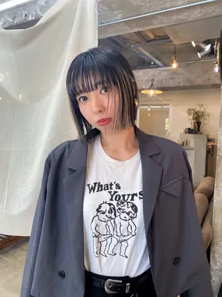 ショート カラー GATTACA所属・KEI gattacaのヘアスタイル