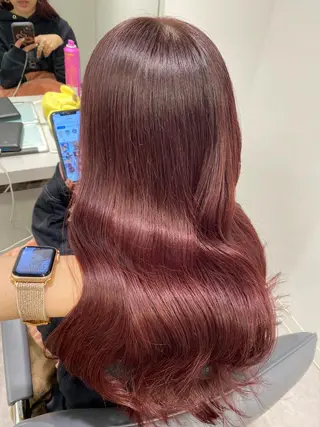 ロング カラー 渋谷韓国ヘア🇰🇷 SAYAKA🩶ᩚのヘアスタイル