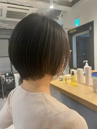 ショート 丸みボブ　ショート ｍａｎａｍｉのヘアスタイル