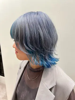 ショート カラー 堀江 /木下椋麻のヘアスタイル