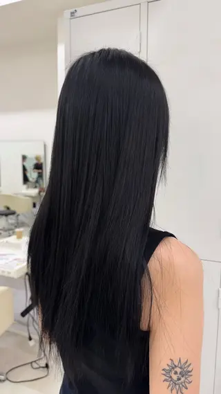 ロング カラー AITOKYO Ｓ渋谷所属・渋谷/透明感カラー/ 歩夢のヘアスタイル