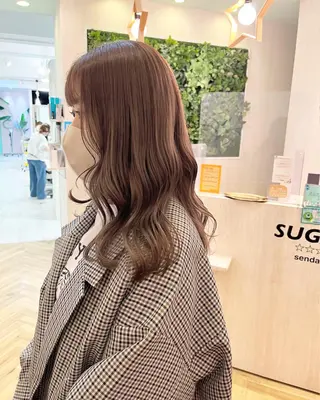 ミディアム カラー ヘアアレンジ ブリーチなし/ レイヤー🌿runaのヘアスタイル