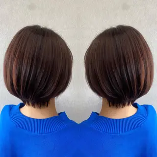 ショート カラー tocca 💜石田愛結💜のヘアスタイル