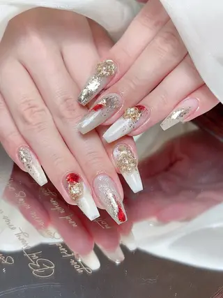 ネイル M🌷nail 長さだし専門店のネイルデザイン