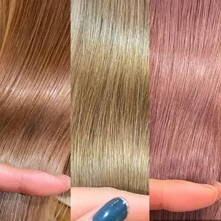 ロング カラー ANNA /艶髪/ハイトーンのヘアスタイル