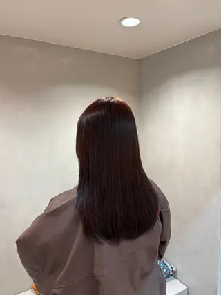 ロング カラー 星野 羽澄のヘアスタイル