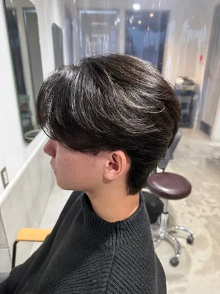 ミディアム パーマ メンズ メンズカットパーマ ✂️ JOYAのヘアスタイル