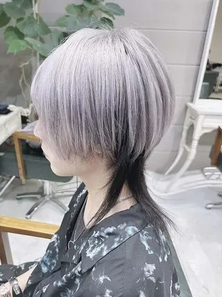 ヘアアレンジ ショート カラー メンズ Days 透明感カラーのヘアスタイル