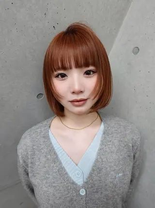 ショート sand所属・ゆい 透明感color☆*のヘアスタイル