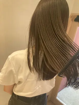 ロング パーマ ナカムラ チカラのヘアスタイル