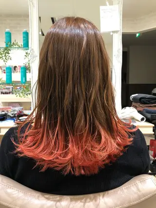 カラー 🌼上水流 彩乃🌼のヘアスタイル