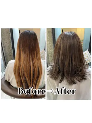セミロング カラー Deapres  相模原店所属・相模原駅徒歩3分🤍 土屋仁美の眉毛・アイブロウイメージ