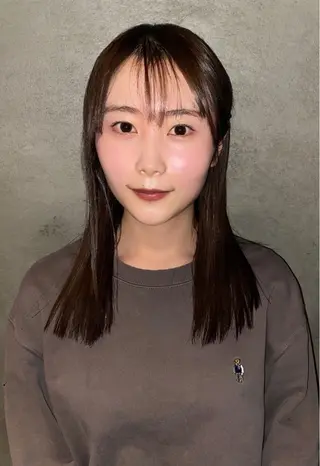 セミロング パーマ nambu-GARDEN所属・上田 昂雅のヘアスタイル