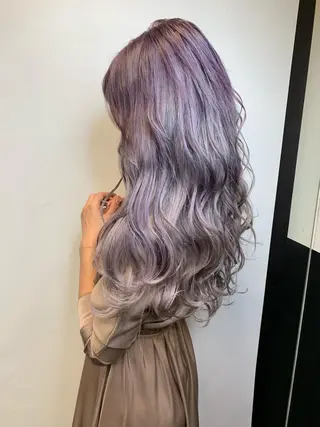 ロング カラー 韓国カラー/エクステ carryのヘアスタイル