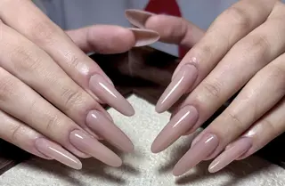 ネイル By moonネイル 🌷ワンホン/韓国風のネイルデザイン