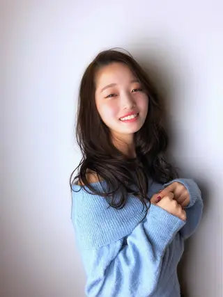 セミロング カラー LOWG inTOWVALLEY所属・Hikaru Takahashiのヘアスタイル