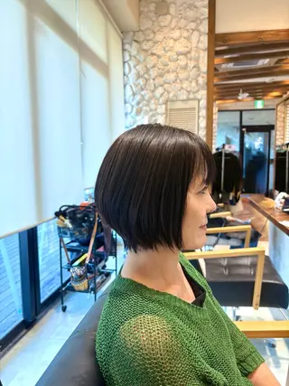 ショート Moana by HEADLIGHT 沖縄東崎店 【モアナ バイ ヘッドライト】所属・山口 南のヘアスタイル