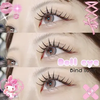 マツエク・マツパ ドーリーラッシュリバーウォーク北九州店所属・ドーリーラッシュ 當山のマツエク・マツパデザイン