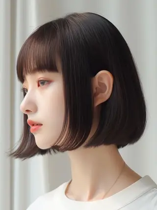 セミロング カラー Lehm所属・表参道/さあ や/大人ナチュラルのヘアスタイル