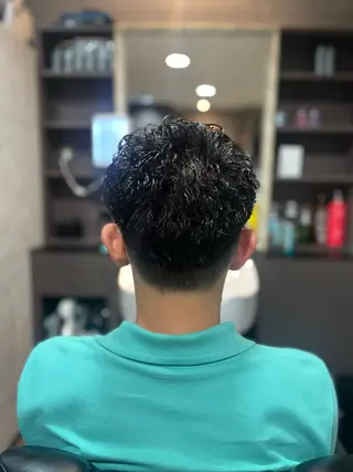 ショート パーマ メンズ hair salon 爽  下北沢店所属・きかわ あさひのヘアスタイル