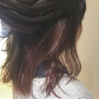 ミディアム ケリーズグリーン所属・ボブ/艶ハイトーン 森田/嵩士のヘアスタイル