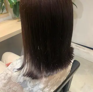 セミロング 上原 みちるのヘアスタイル